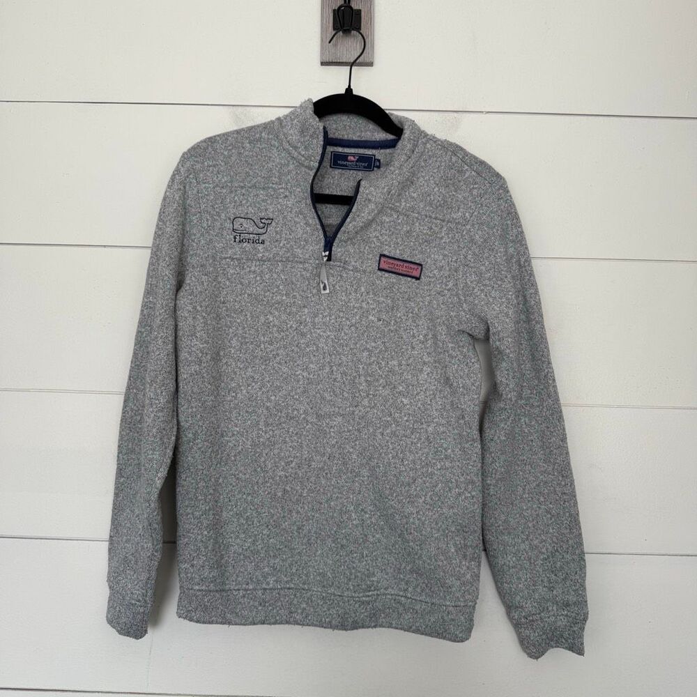 Vineyard Vines Men’s XS Grey Shep Shirt Florida Sweatshirt